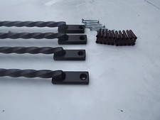 4x 800mm 12mm TWISTED BARS