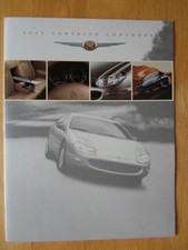 CHRYSLER CONCORDE orig 2000 Year Canadian Mkt Sales Brochure