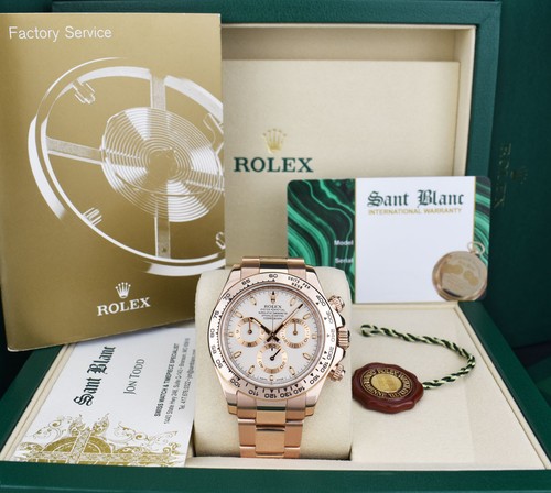 Rolex 18kt rose gold daytona - rose,
