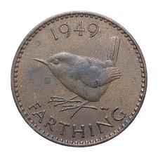 1949 British Farthing –