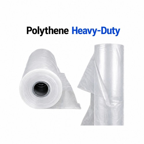 Clear polythene roll - clear,