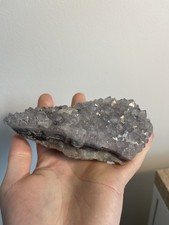 Light Amethyst Raw Stone Purple Quartz crystal cluster Healing Stone 10-15cm