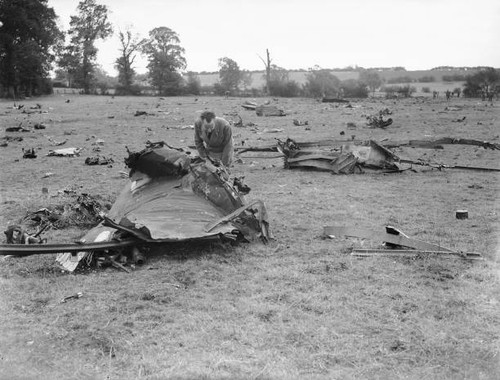 Wreckage junkers 88 - a, that
