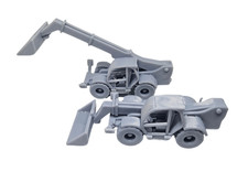 N Gauge Front Loader Model Railway Scenery