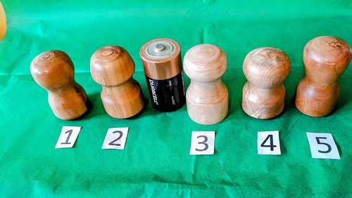 Irish wood palm gavels - irish,