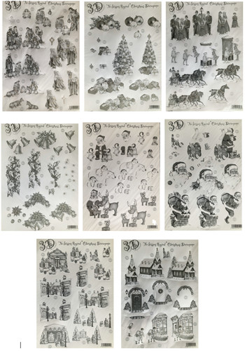 Craft monochrome die cut - uk,