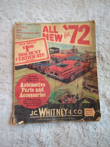 Vintage jc whitney - ‘72,