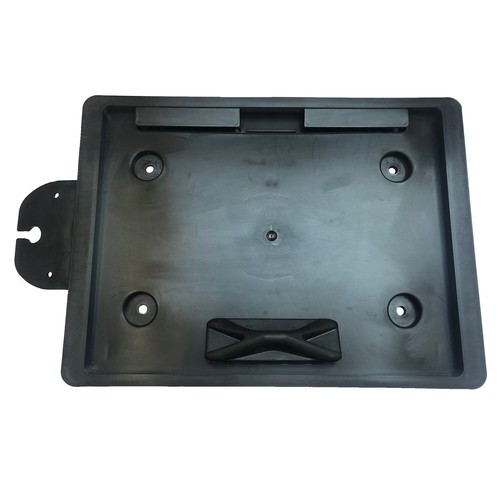Square number plate holder - plate, for