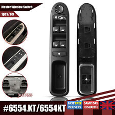 Power Master Window Switch Driver Side For Peugeot 307CC 307SW 2000-2009 6554.KT