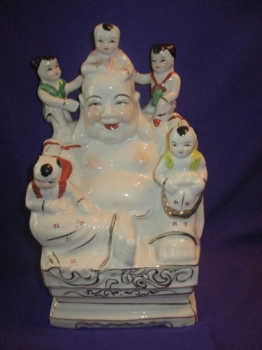 Vintage porcelain laughing - vintage,