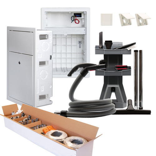 Central vacuum system - central,