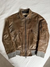VALENTINO Mens Brown Lambskin