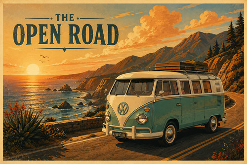 Retro camper van - 11.,