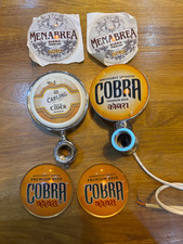 Beer pump font badges used