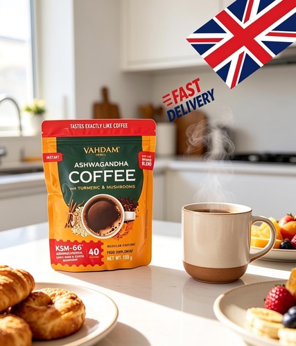 Vahdam ashwagandha coffee - vahdam,