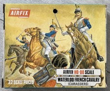 VINTAGE AIRFIX HO-OO WATERLOO FRENCH CAVALRY  S36 - 69 PLASTIC SOLDIERS BOXED