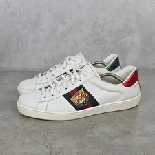 Gucci Ace Tiger Mens White