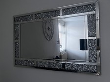 A Large Glass Mirror with