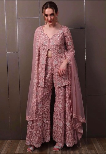 Women embroidered georgette - women's,