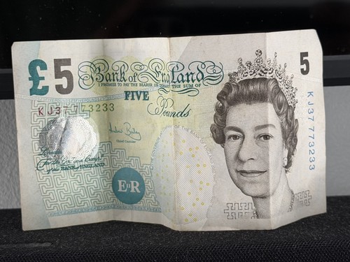 Old five pound - £5,