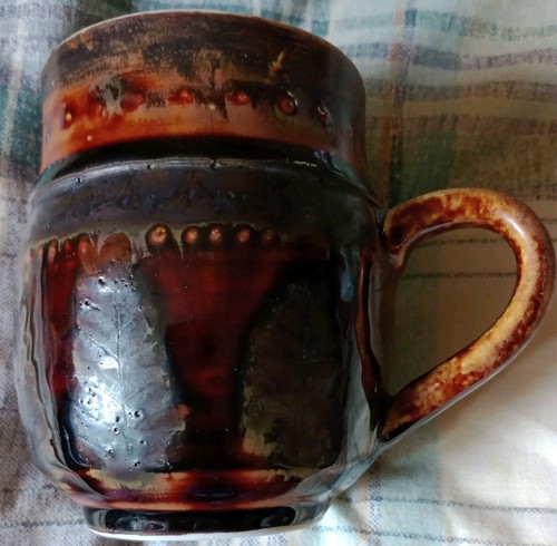 Studio pottery mug porcelain - studio,