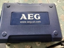 Aeg drill 2x batteries - v,