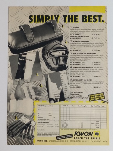 Kwon martial arts - kwon, equipment