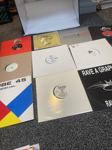 10x vinyl record bundle - record,