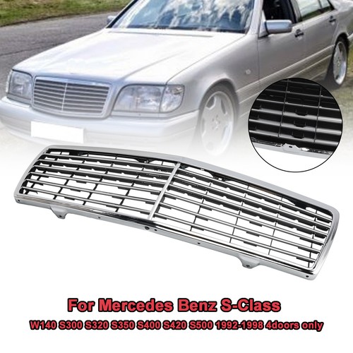 Chrome front bumper grill - bumper,
