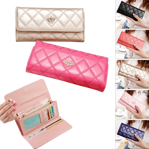Ladies women leather wallet - women,