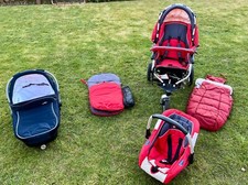 Pram - full Jane baby and toddler system - and added extras. 