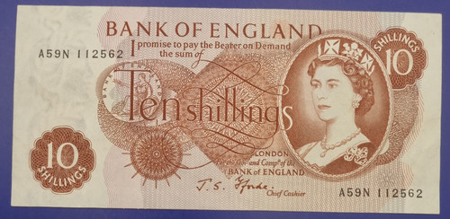 B310 1967 fforde ten shilling - b310,