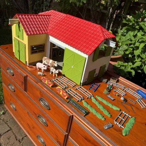 Schleich farm world horse barn - schleich,