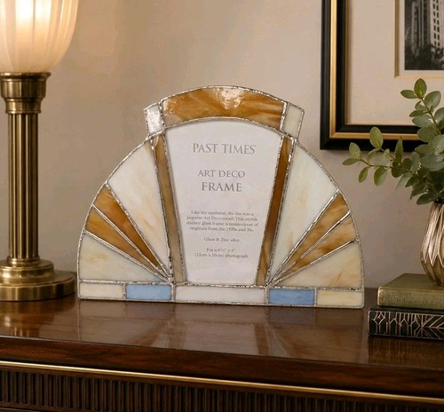 Past times art deco - art, stained
