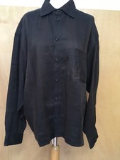 Shirin Guild brown black linen