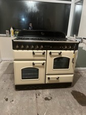 Classic Leisure 110cm Dual Fuel Range Cooker in Cream Brass