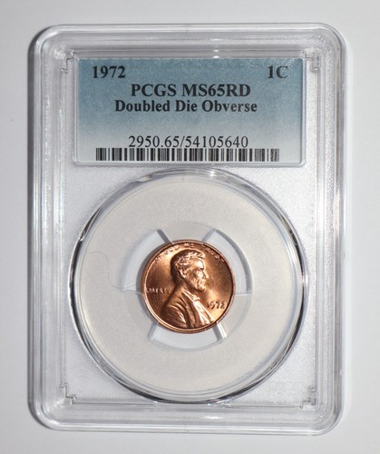 1972 lincoln cent double die - lincoln,