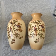 Large Pair Crown Ducal Vase