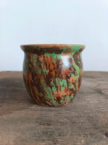Vintage pottery spongeware - vintage,