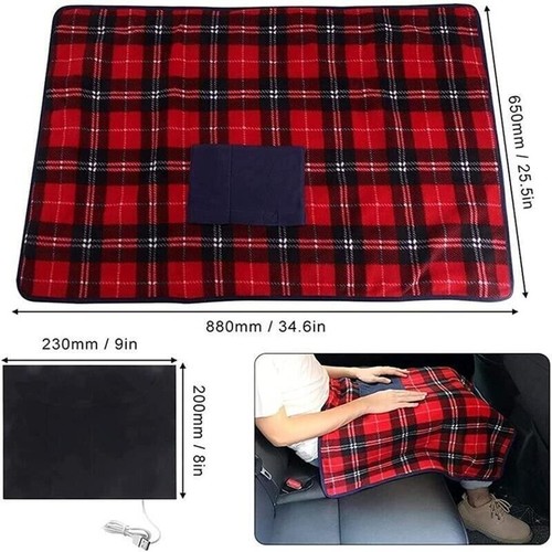 Usb electric heated throw - electric,