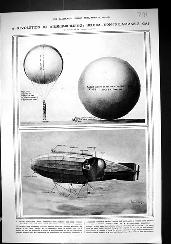 Old 1919 revolution airship - old,