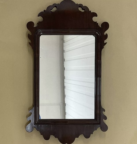 Georgian mahogany pier glass - georgian,