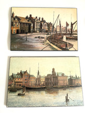 2 Vintage Kevin Platt Boating