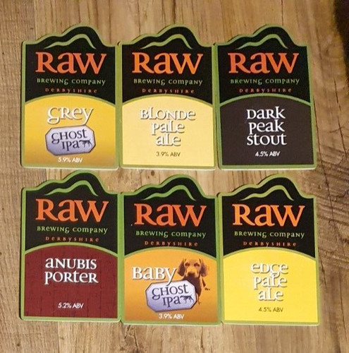 Raw brewery pump clips real - raw,