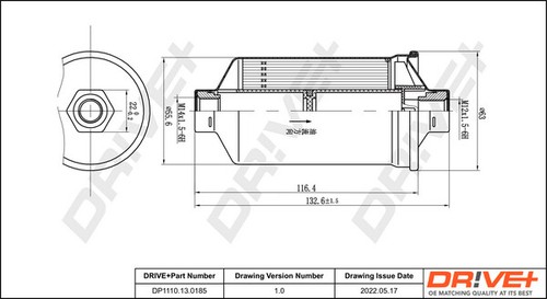 Dp1110 13 0185 fuel - dr!ve+, dp1110.13.0185