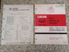 LUCAS PARTS BOOK / HILLMAN IMP