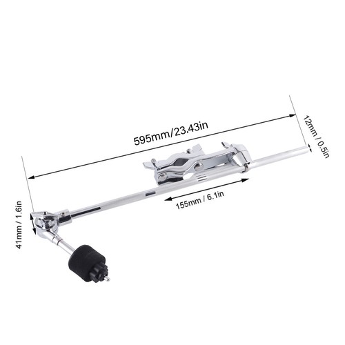 Cymbal stand arm for drum - arm,