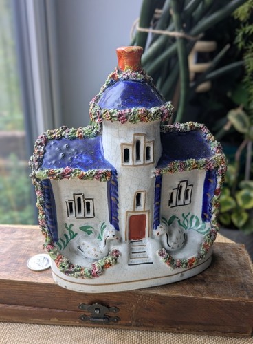 Antique staffordshire flatback - staffordshire,