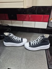 Converse Ladies Platform Trainers Size Uk 7