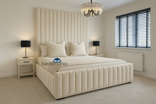 High Headboard Ottoman Bed